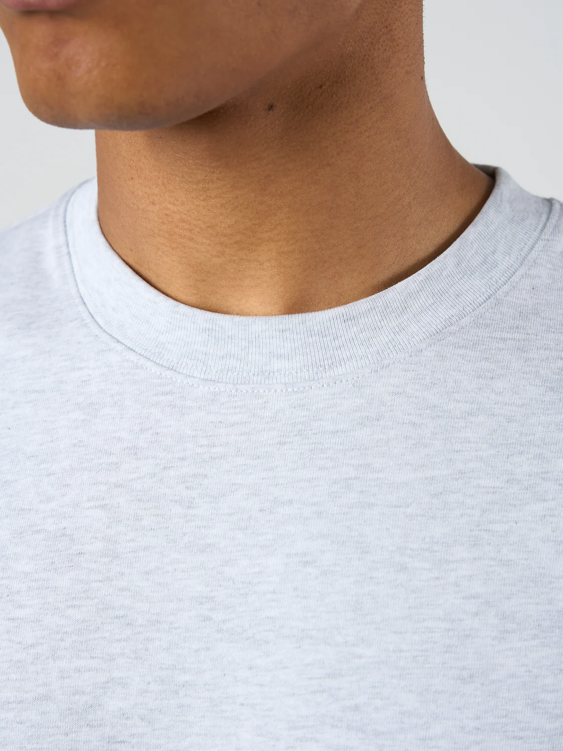 Bird Graphic T-shirt Grey Marl - Image 3