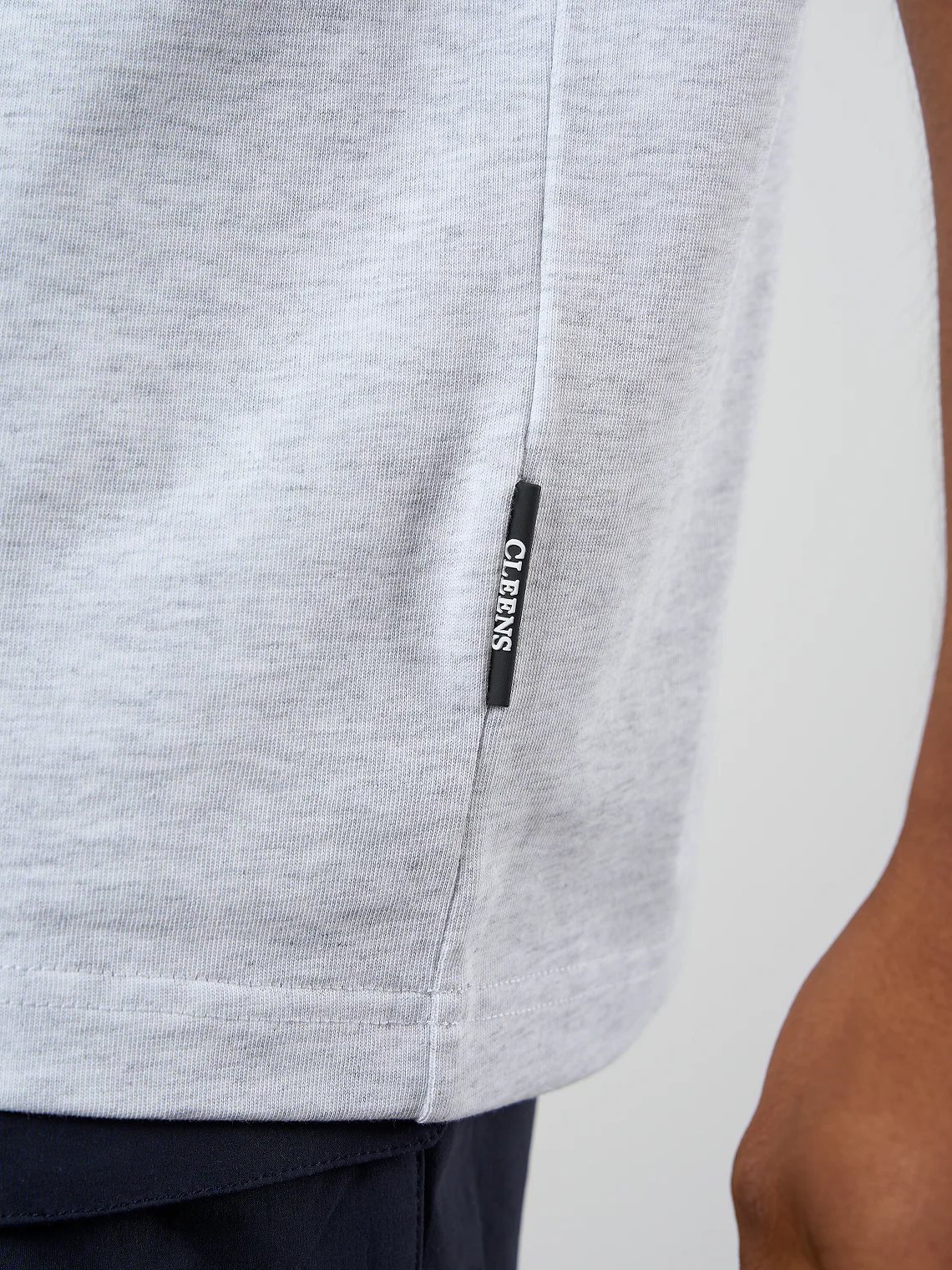 Bird Graphic T-shirt Grey Marl - Image 5