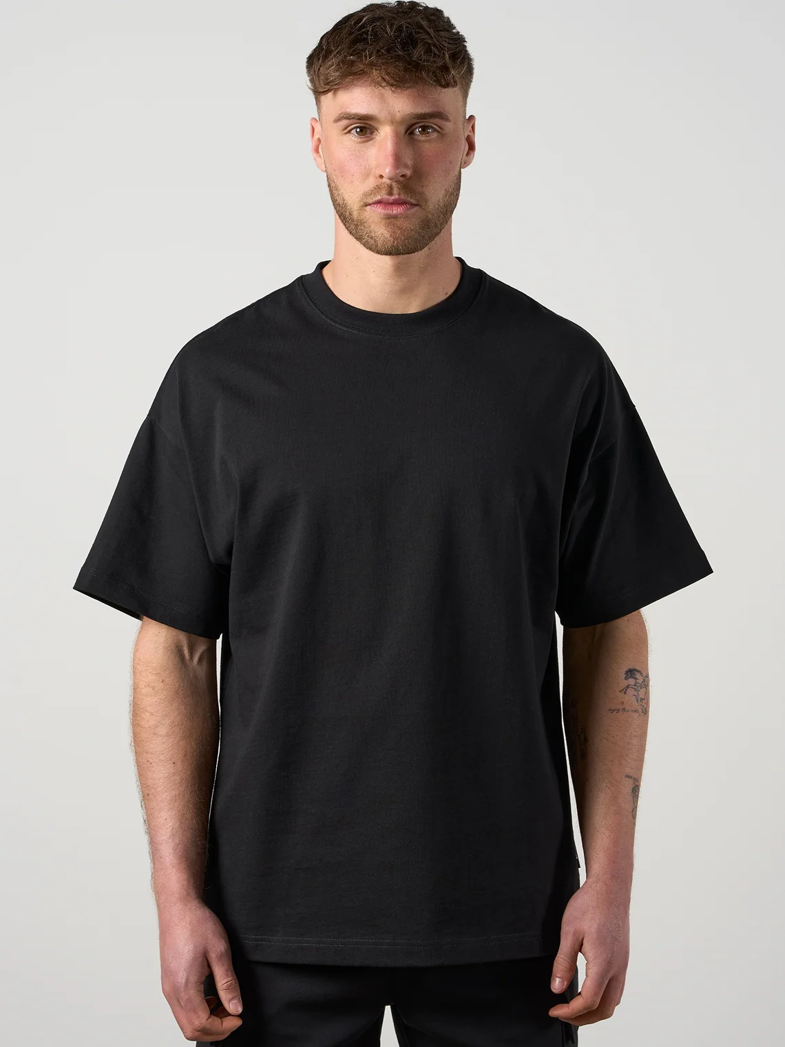 Bird Graphic T-shirt Black - Image 2