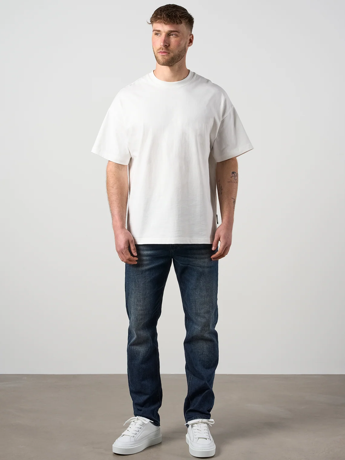 Bird Graphic T-shirt Off White - Image 3