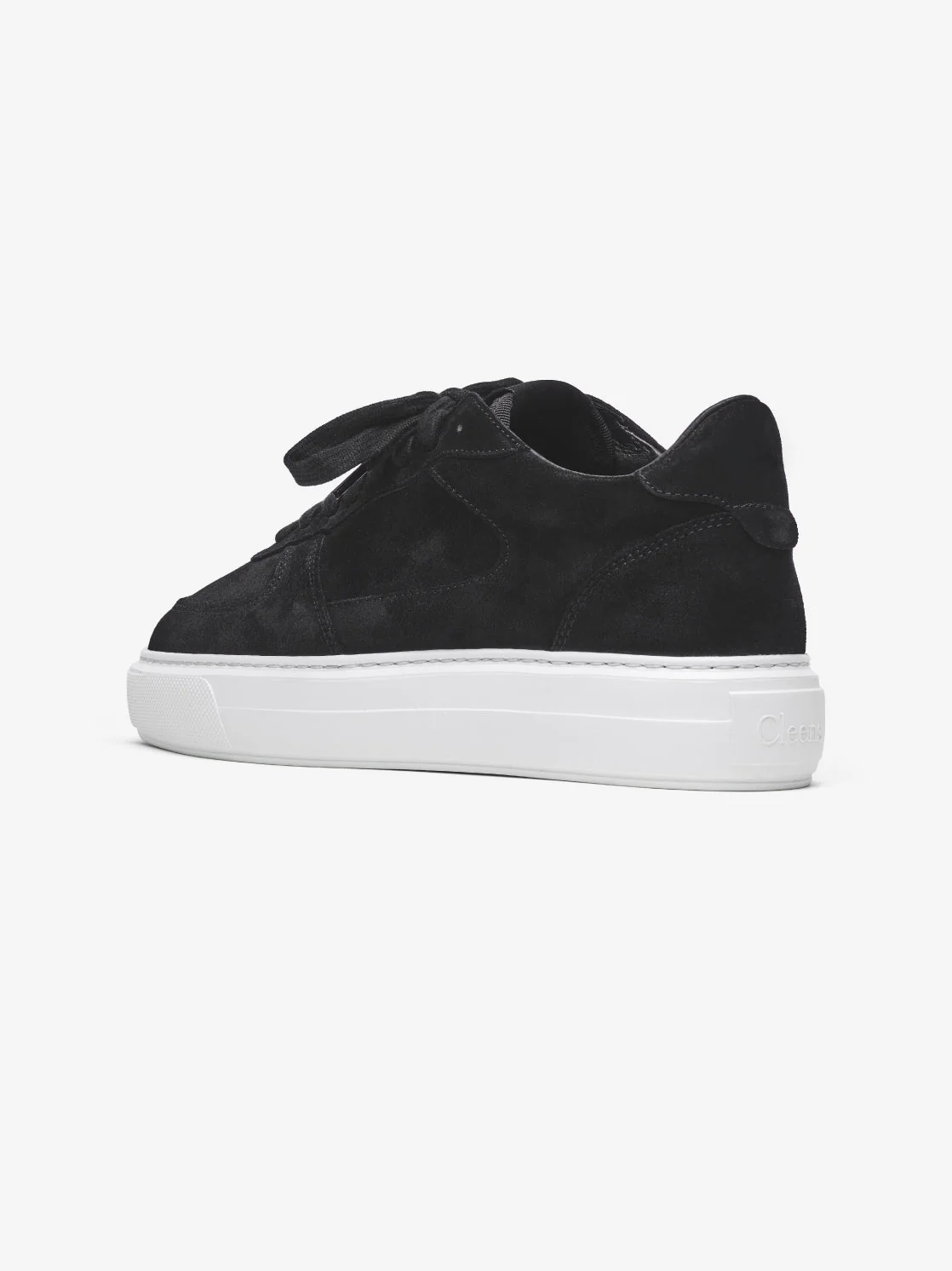 Court Trainer Black Suede - Image 3