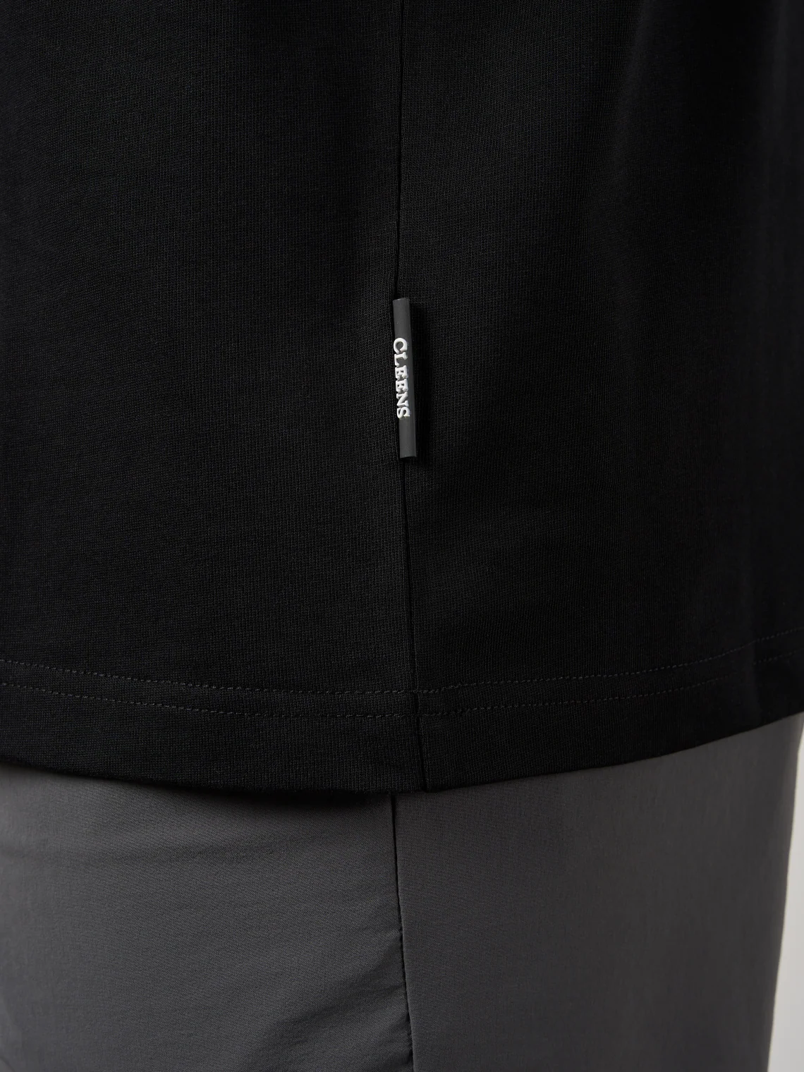 Relaxed Cotton T-Shirt Black - Image 6