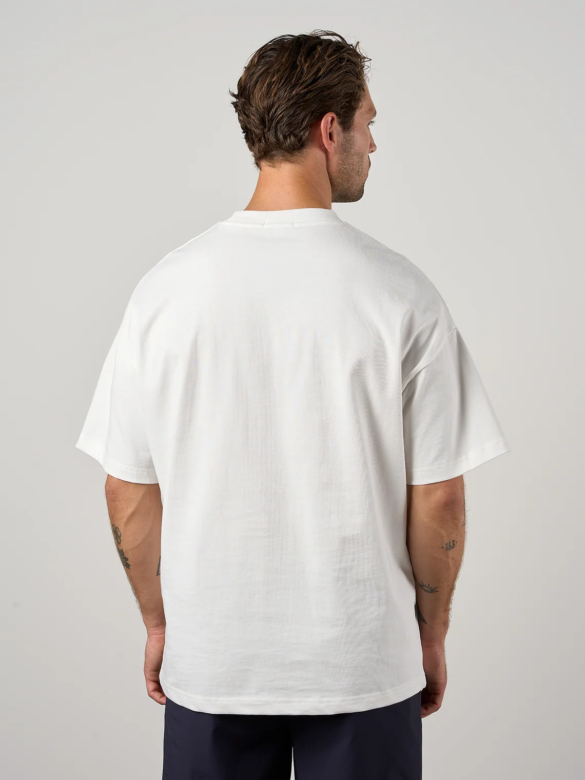 Relaxed Cotton T-Shirt Off White - Image 3