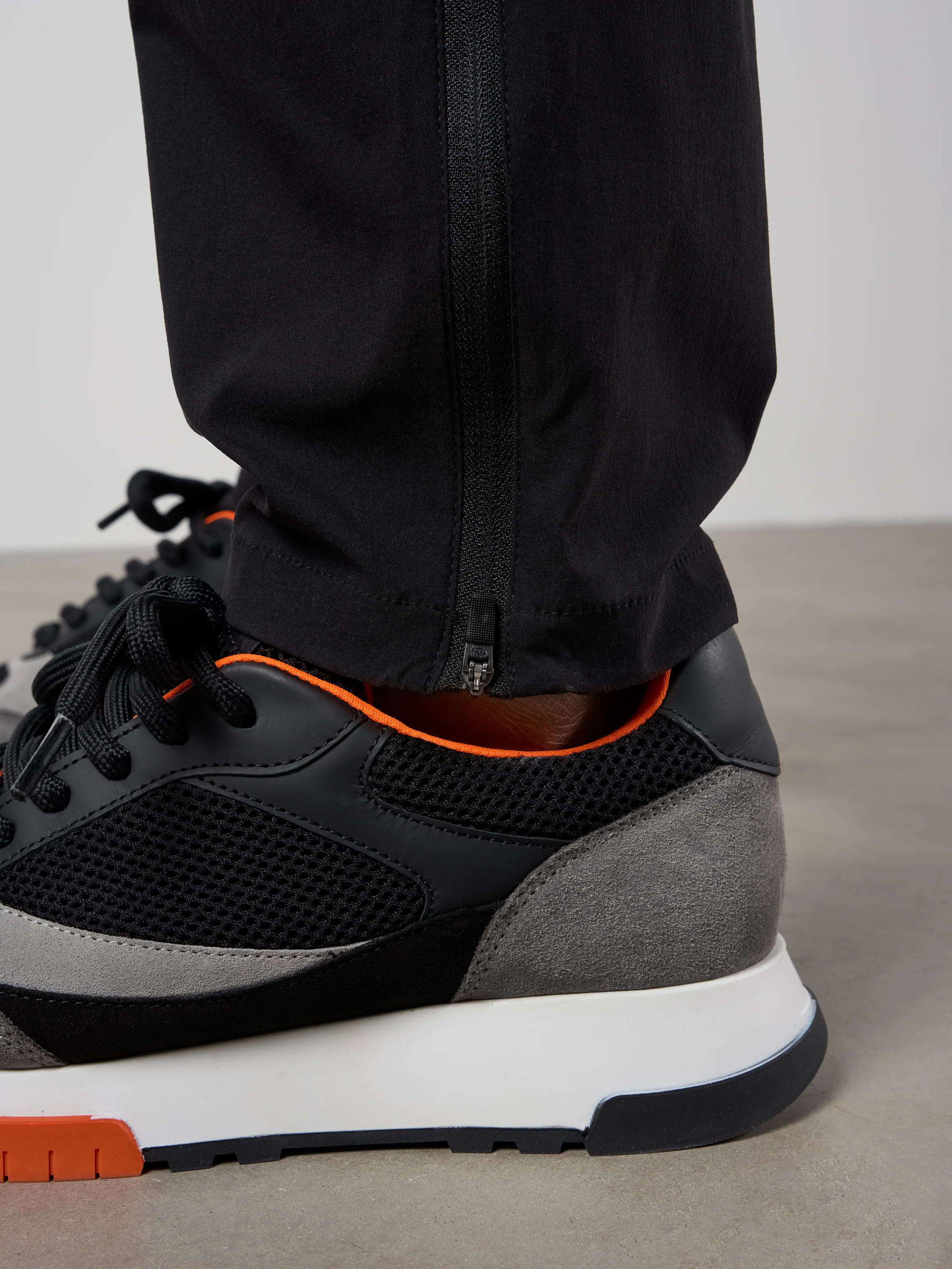 Woven Tech Track Pants Black - Image 8